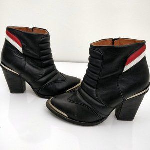 Free People Jeffrey Campbell Danica Striped Bootie